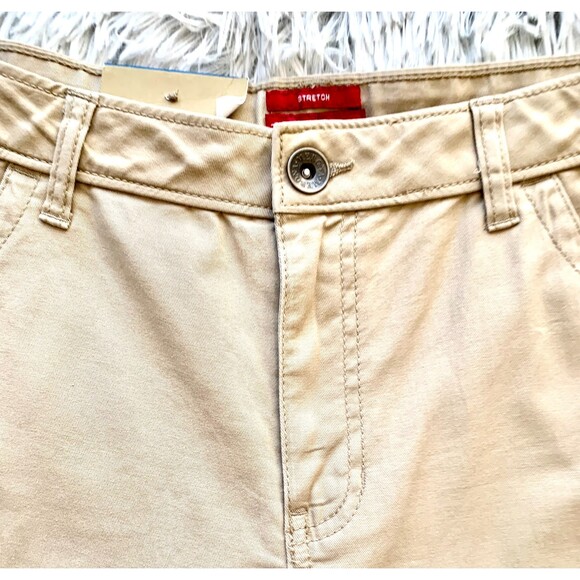 Merona Stretch Fit 1 Cropped Capri Pants Size 10 NWT - Picture 6 of 9